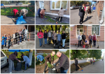 Участие библиотекарей в субботниках